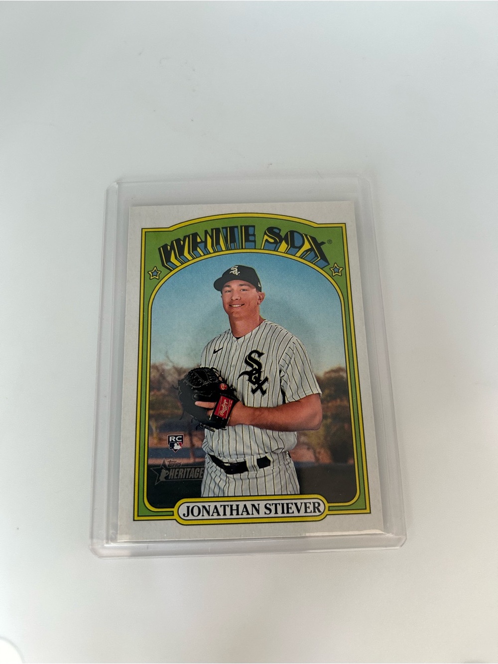Jonathan Stiever Chicago White Sox Baseball Card